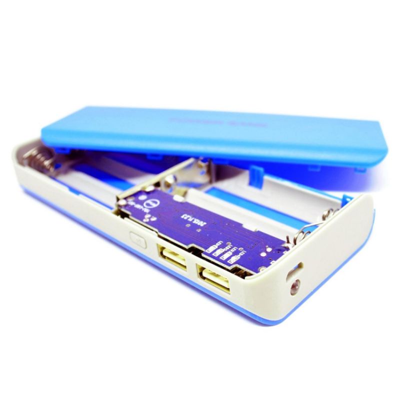 VBESTLIFE Case Power Bank untuk 5 PCS 18650 - YDJ-009HX Biru