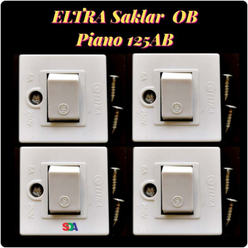 Eltra Saklar Piano EL-125AB