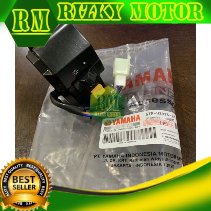 5TP Saklar Kanan Jupiter Z 2005 Lampu Holder Motor F1ZR Crypton Vega R Diskon RM1135