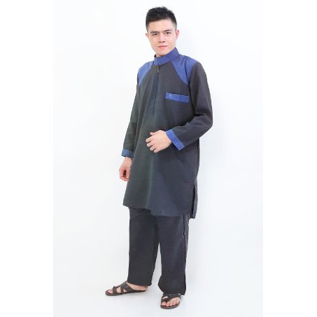 SETELAN GAMIS ALThaf Pakaian Gamis Muslim Pria Fashion Al isra [SALE]off40%