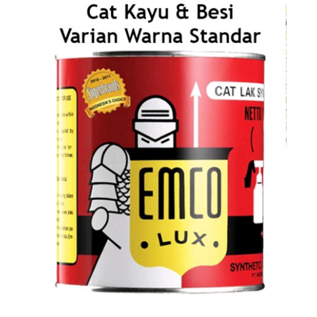 cat kayu dan besi emco 1kg