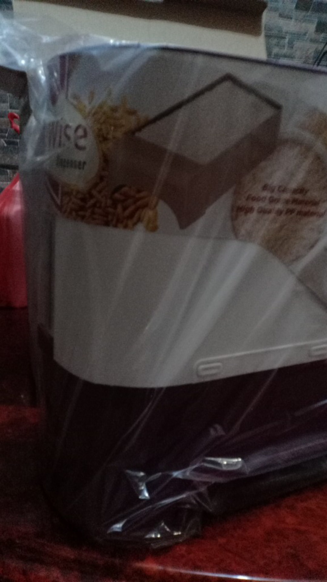 Tempat Beras Rovega Rice Wise Dispenser 5 Kg Rcb-05