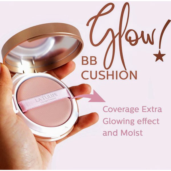 LA TULIPE GLOW BB CUSHION SPF 50+