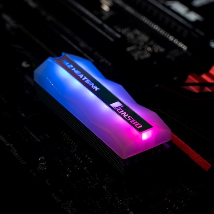 JONSBO M.2.2 SCColor Heatsink SSD NVMe M2 Cooling RGB