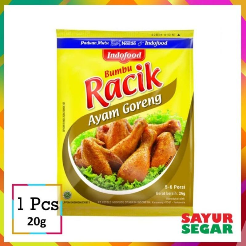 

bumbu racik ayam goreng