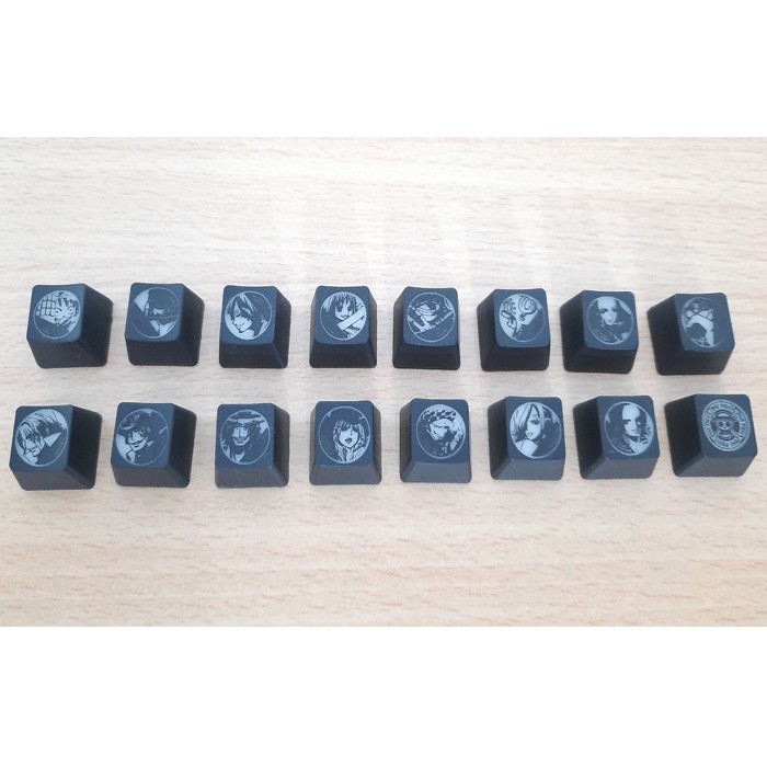 ONE PIECE Logo Keycaps R4 - Backlit ABS keycap ( tembus LED )