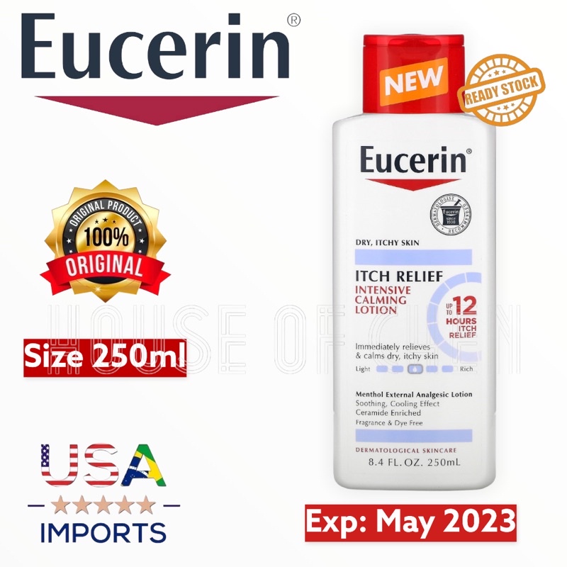 Jual EUCERIN Itch Relief Intensive Calming Lotion 250ml Shopee Indonesia