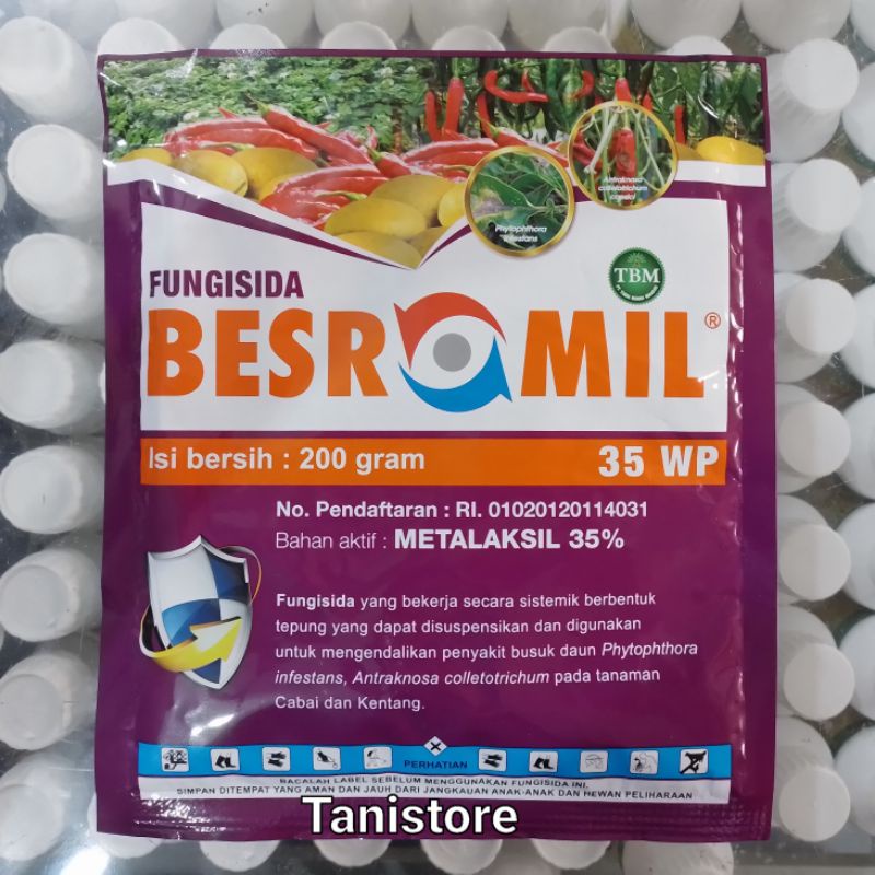 Fungisida sistemik Besromil 35 WP isi 200 gr