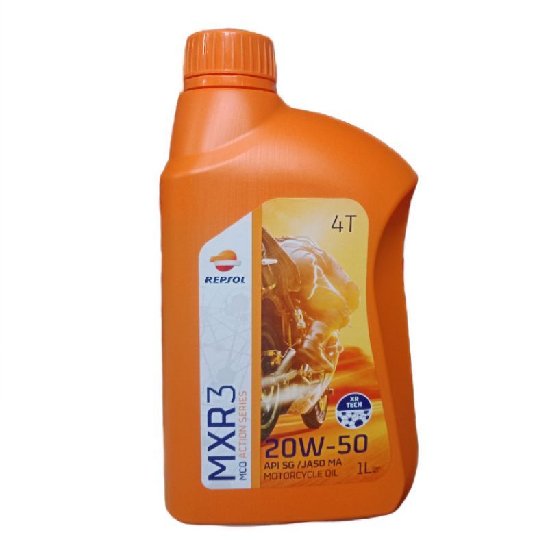 OLI REPSOL 4T 20W-50 1LITER 100% ORIGINAL