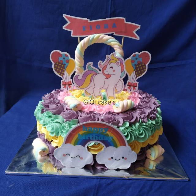 

Kue ultah unicorn