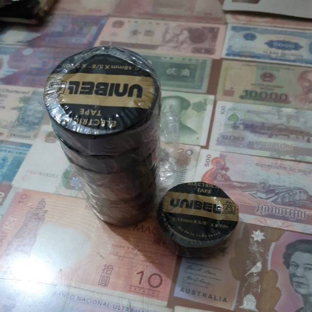 

Lakban listrik / isolasi listrik unibell