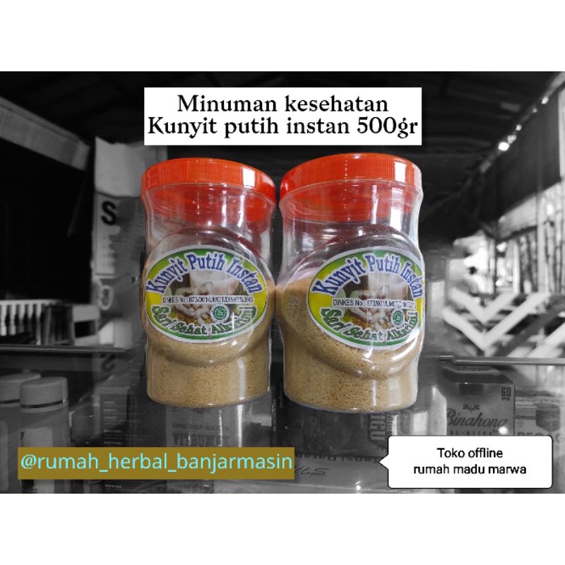 

minuman kesehatan kunyit putih bubuk