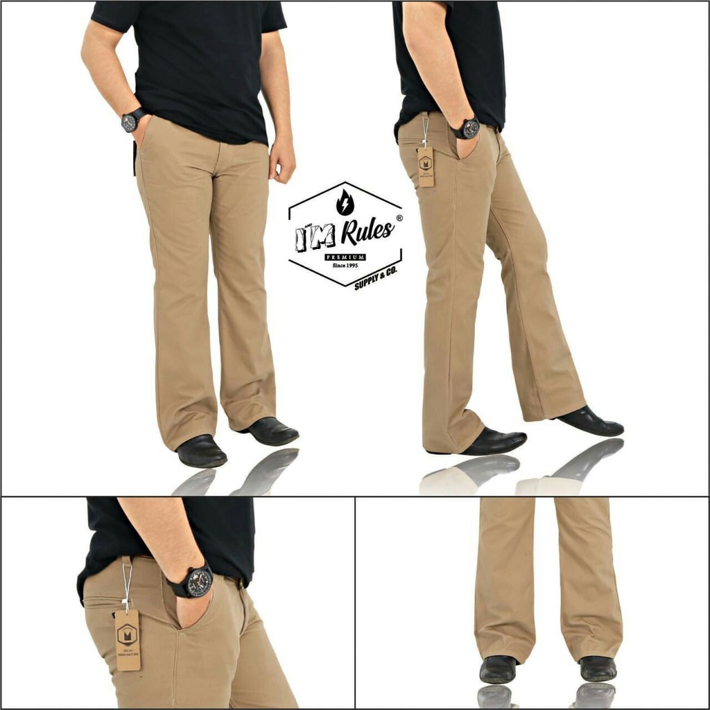 Celana Chinos Cutbray - celana pria cutbray - celana kerja 02