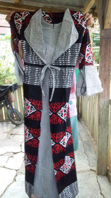 Maura Couple - Sania Ruflle Batik Couple Ori Ndoro Jowi Garansi Termurah Shopee - Modern Batik Solo