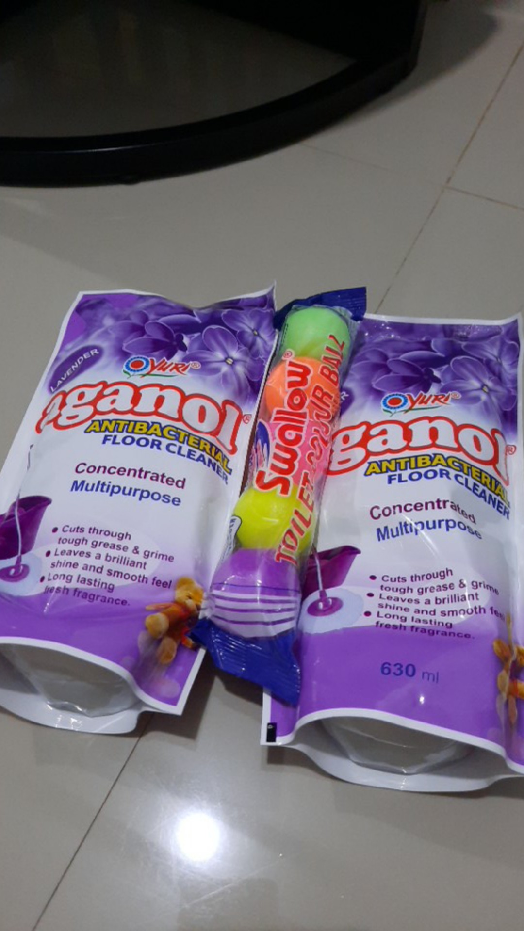 Aganol Antibacterial Floor Cleaner Lavender 630 Ml