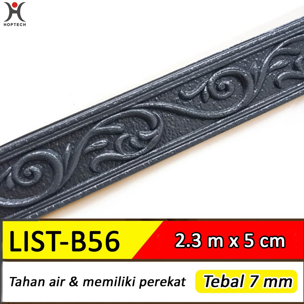 Wall Border List / Wallborder Foam 3D /Walpaper List Foam Stiker Dinding / List dinding 3D 2.3 Meter-LIST B56