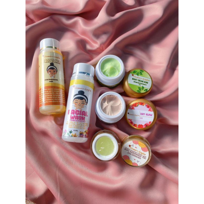 Glamoera Skinglow Acne Glow Green Jelly