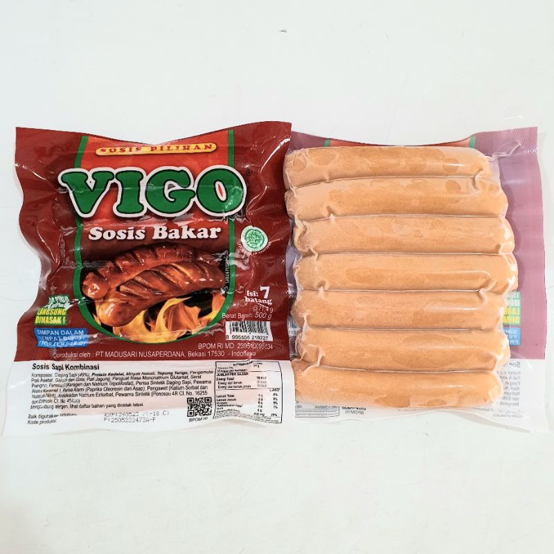 Vigo Sosis Bakar Sapi 500g