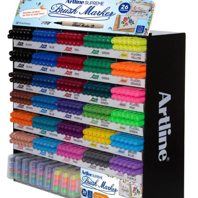 

SPIDOL ARTline brush marker MURAH !!!