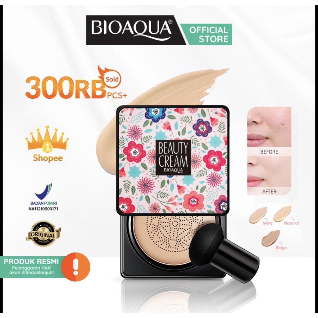 BIOAQUA Beauty Cream / Bedak / Cushion