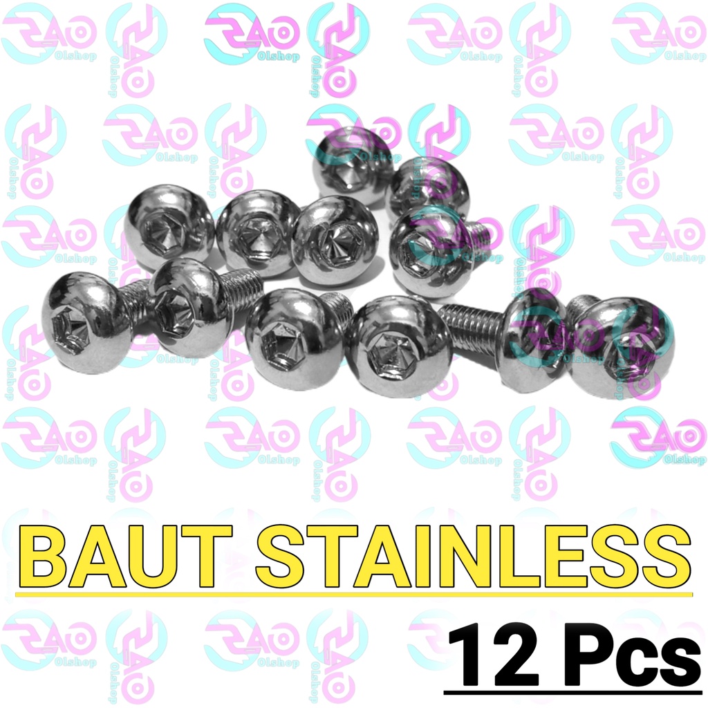 Baut L 10 stainless steel anti karat bagus