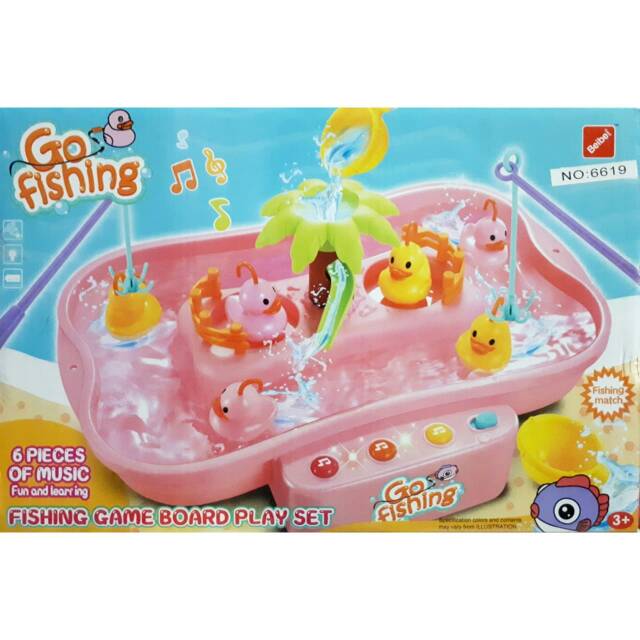 Mainan Pancing Go Fishing Game Board Play Set