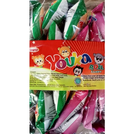 

Youka Permen Candy Roll 1 Pak isi 20 pcs