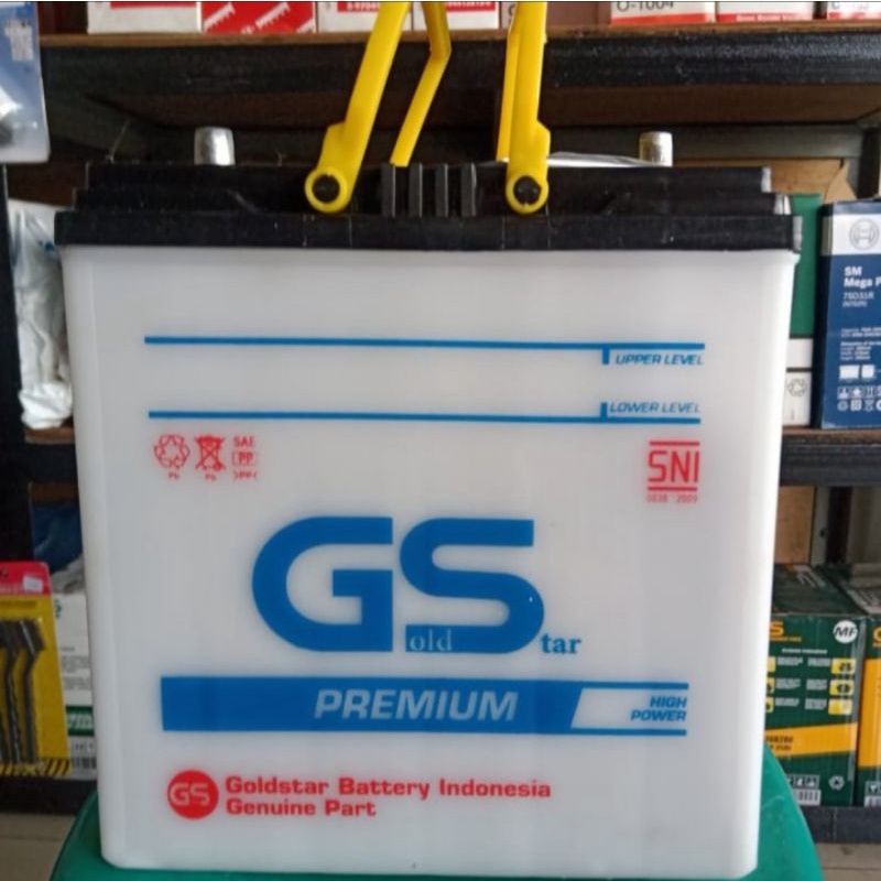 AKI BATERAI BASAH GS GOLDSTAR NS40ZL/36B20L GENSET MOBIL CALYA AGYA AYLA SIGRA EXPANDER GARANSI 3 BU