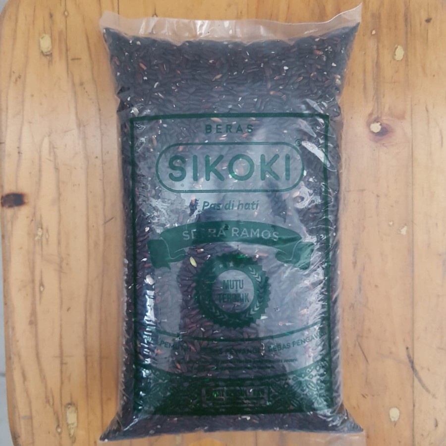 Beras ketan paris hitam super pulen legit 1kg