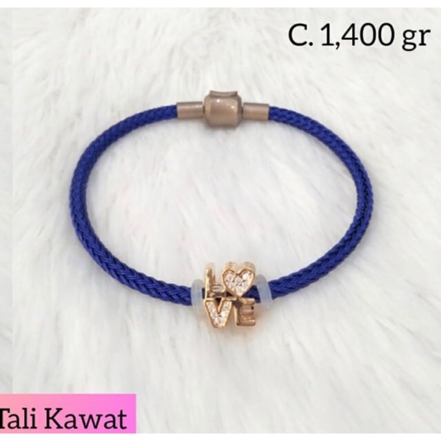 Gelang emas love kadar 300