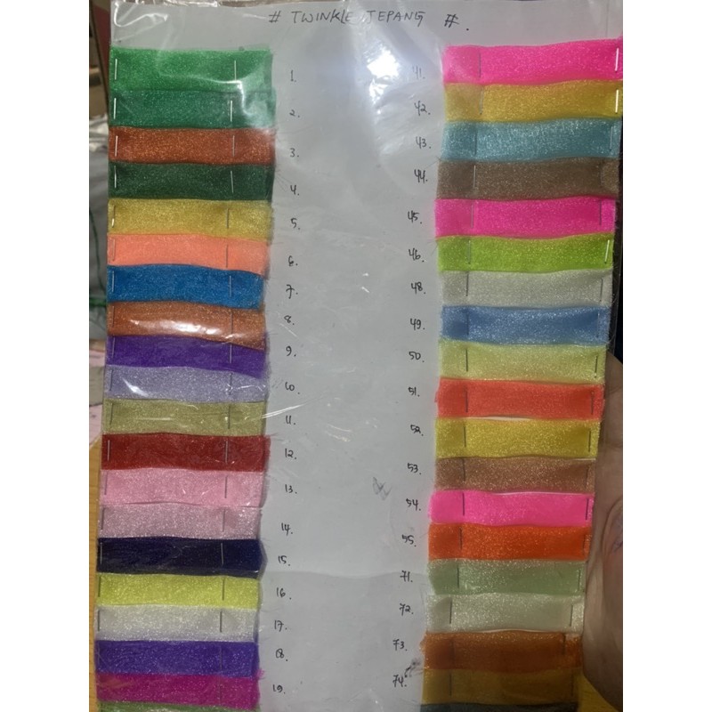 Kain Sutra untuk Umpan Twinkle Jepang