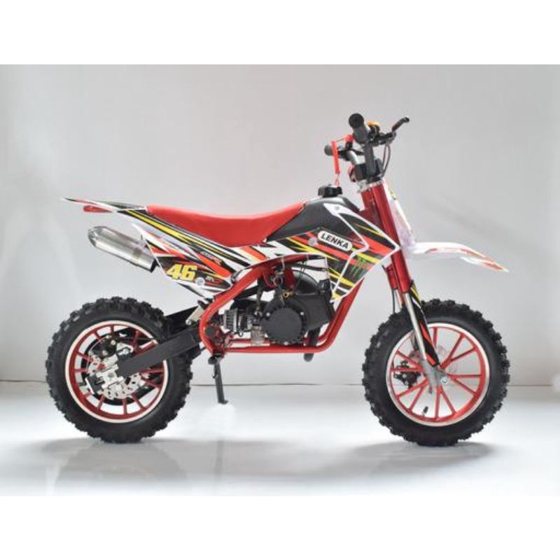 MOTOR MEDIUM TRAIL LENKA MC 46 50CC MESIN 2 TAK~MOTOR CROSS~MOTOR TRAIL LENKA~MAINAN MOTOR MINI ANAK