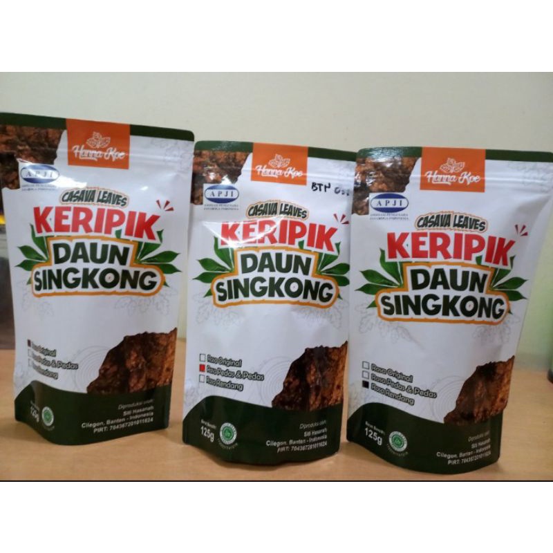 

Kripik Daun Singkong