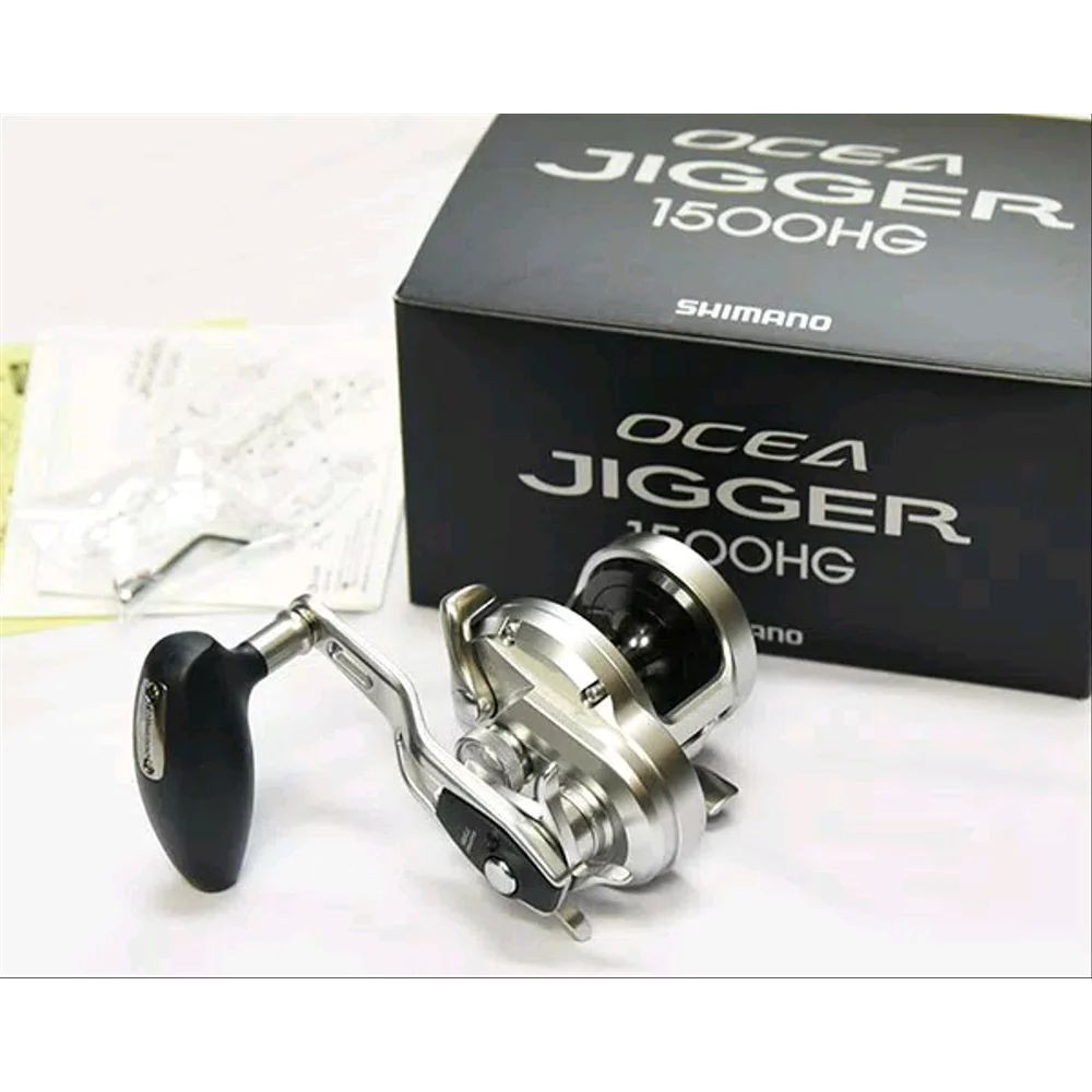 SHIMANO OCEA JIGGER 1500HG 2017 Handle kanan Fishing Reel BEST SELLER