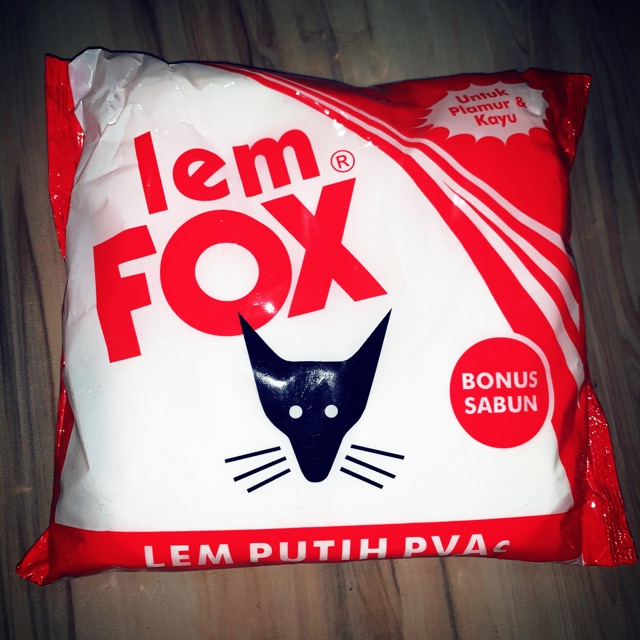 

Lem putih pvac fox besar / lem fox 750gram / lem plamur / lem kayu