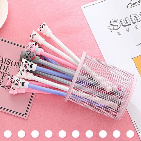 OILA pen gel kucing cute cartoon car gel ballpoint (4B2) spe078