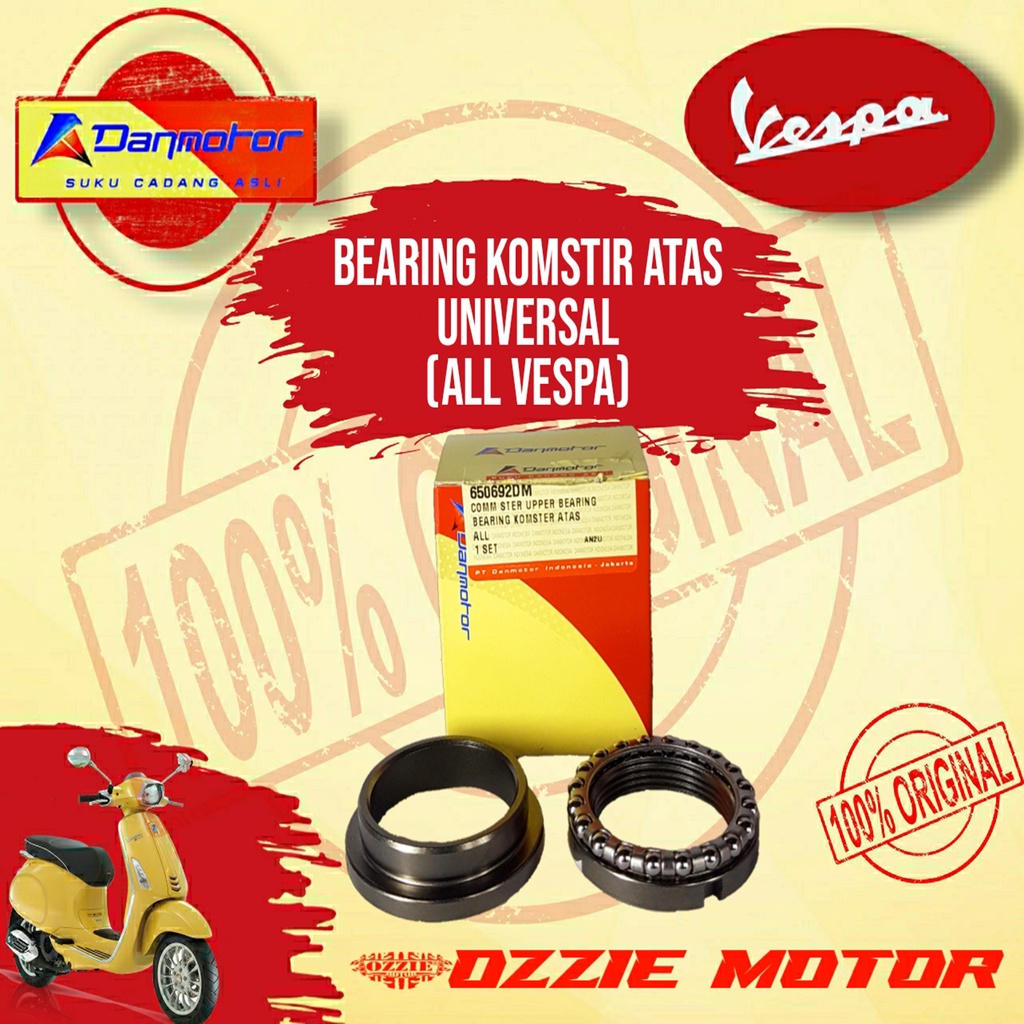 DANMOTOR BEARING KOMSTIR ATAS ORIGINAL UNIVERSAL VESPA MATIC