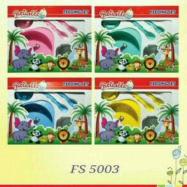 Fedding set baby reliable 5003 kecil  kado lahiran baby s1