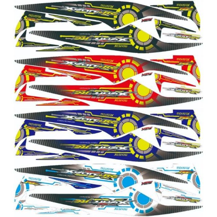 TERBARU STRIPING VARIASI XEON RC THAILOOK KEREN