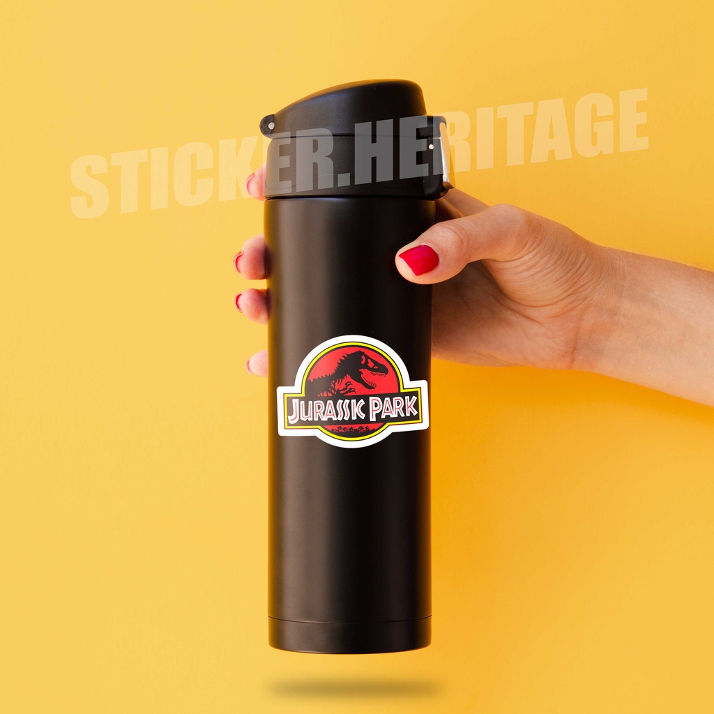 Stiker Aesthetic PACK JURASIK PARK | STIKER TUMBLER HP | STICKER HELM BUKU JOURNAL STICKER LAPTOP