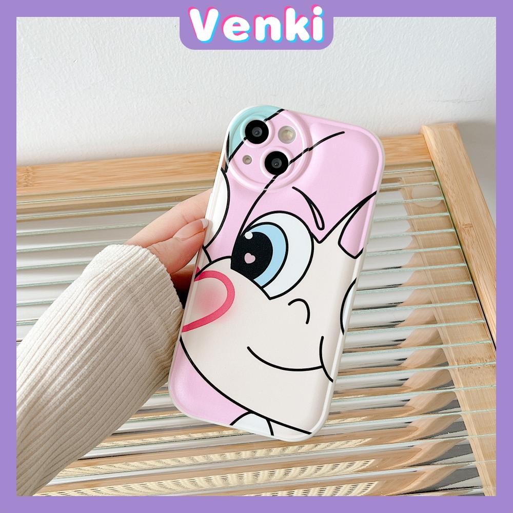 iPhone Case Silicone Soft Case Airbag Shockproof Protection Camera Cartoon Cute Couple Case Compatible For iPhone 11 Pro Max 13 Pro Max 12 Pro Max 7Plus xr XS Max