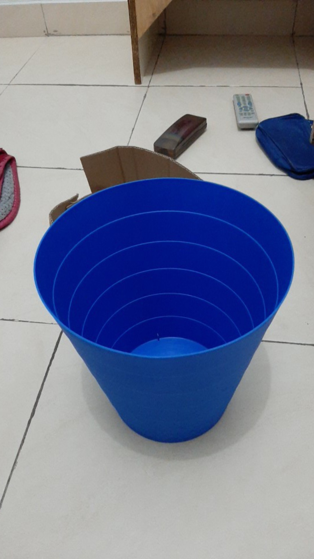 Sikfniss Tempat Sampah, Warna Biru ,uk 6.8 L
