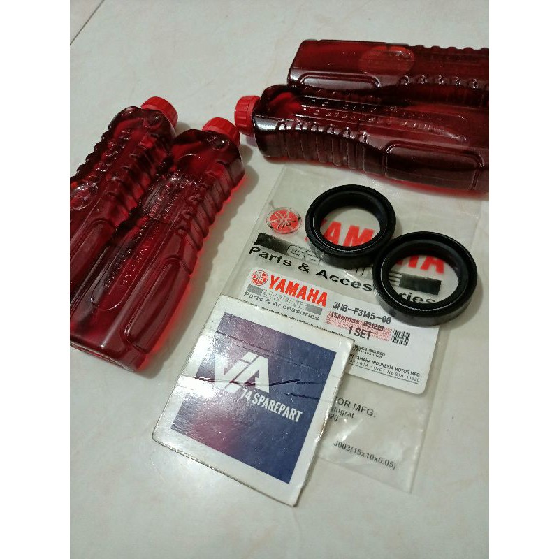Seal shock depan+4pcs oli shock Yamaha RX RXK RX king lama,new original