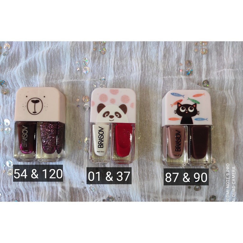 BRASOV Nail Polish 2 In 1 | Cat Kuku | Kutek