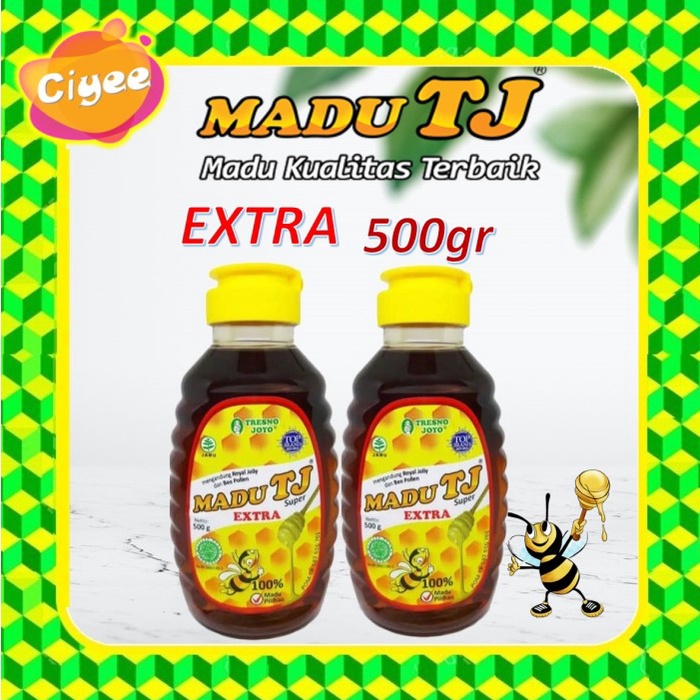 

(BISA COD) Ciyee.. Madu TJ SUPER 500gr / Madu TJ Extra / Madu Tresnojoyo - Tj Super 500gr