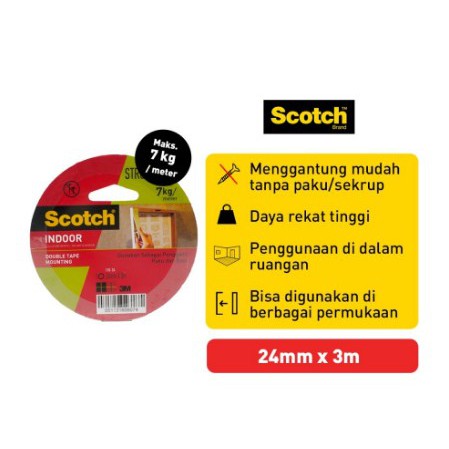 Double Tape Scotch Mounting 3M 110-3A