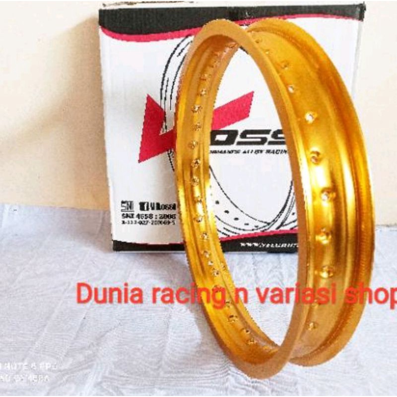 Velg Rossi SNI 215 18 H36 Velg Rossi ring 18 lebar 215 Hole 36 Gold Silver Hitam Rossi SNI 215x18