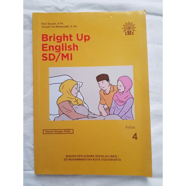 Buku Bahasa Inggris SD Muhammadiyah Kelas 4 Bright Up English