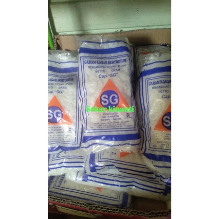 

Garam bumbu/garam kasar beryodium SG 250g