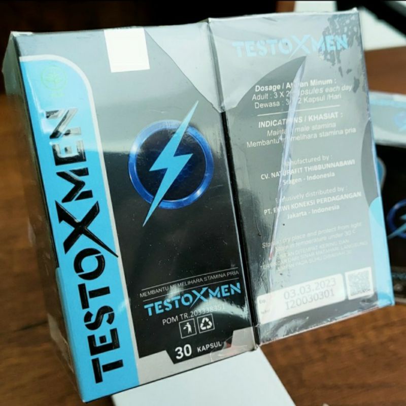TestoXmen Kapsul Suplemen Stamina Pria Herbal